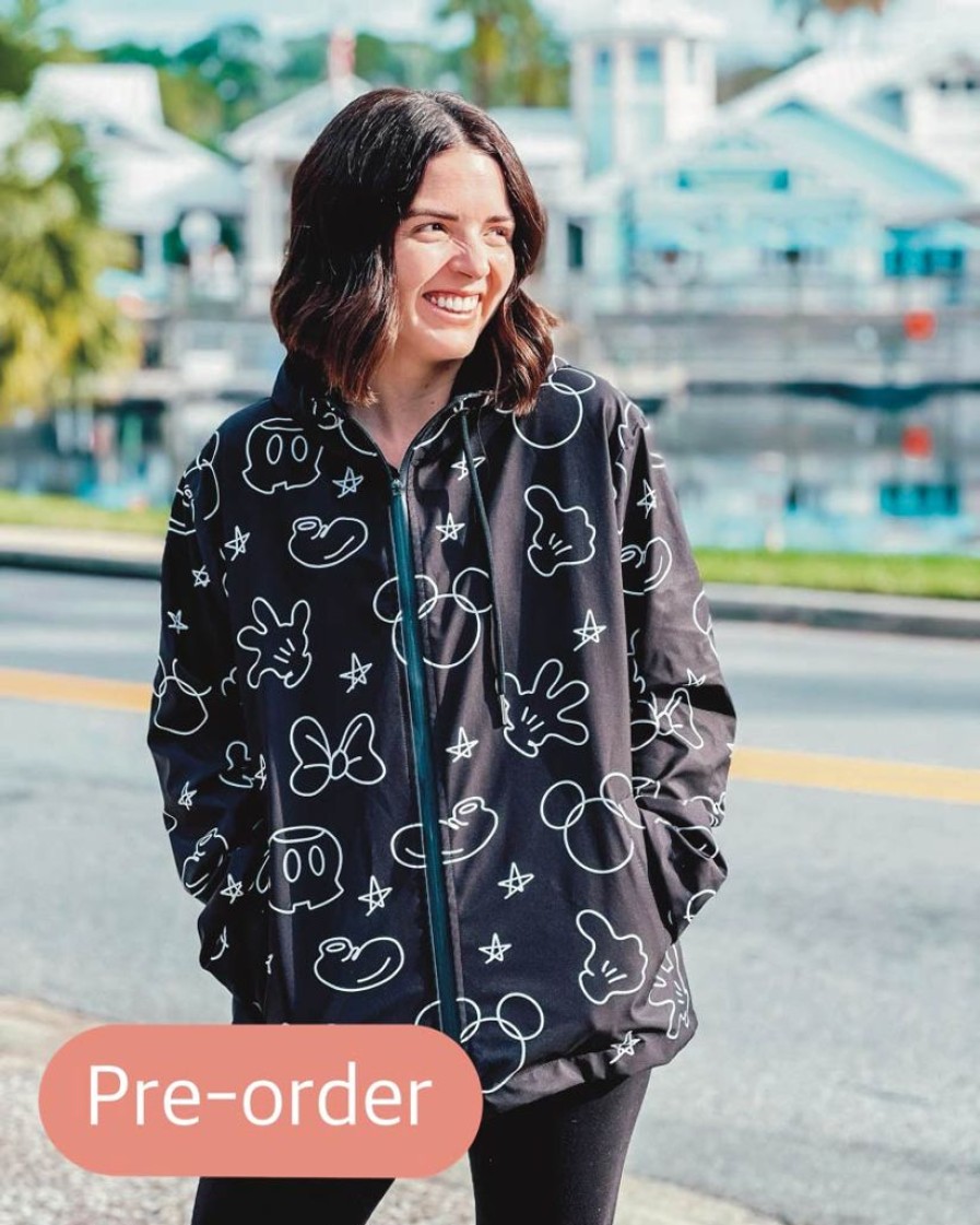 Clothing Darling Dream Co. Sweatshirts | Sketch Rain Jacket (Pre-Order)