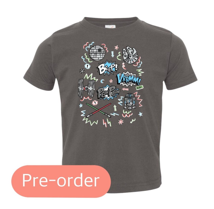 Clothing 14 to 21 Business Days Kid Tees | Galaxy Doodles Kids' Tee (Pre-Order)