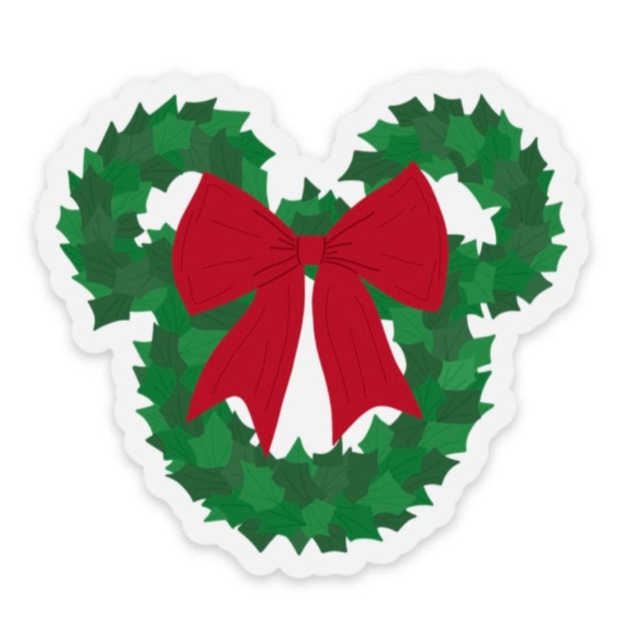 Home Goods Darling Dream Co. | Christmas Wreath Sticker