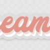 Home Goods Darling Dream Co. | Dreamer Sticker