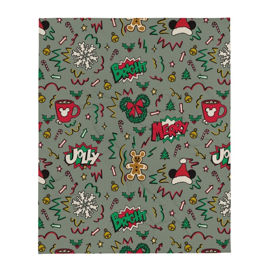 Home Goods Darling Dream Co. | Merry & Bright Doodles Blanket