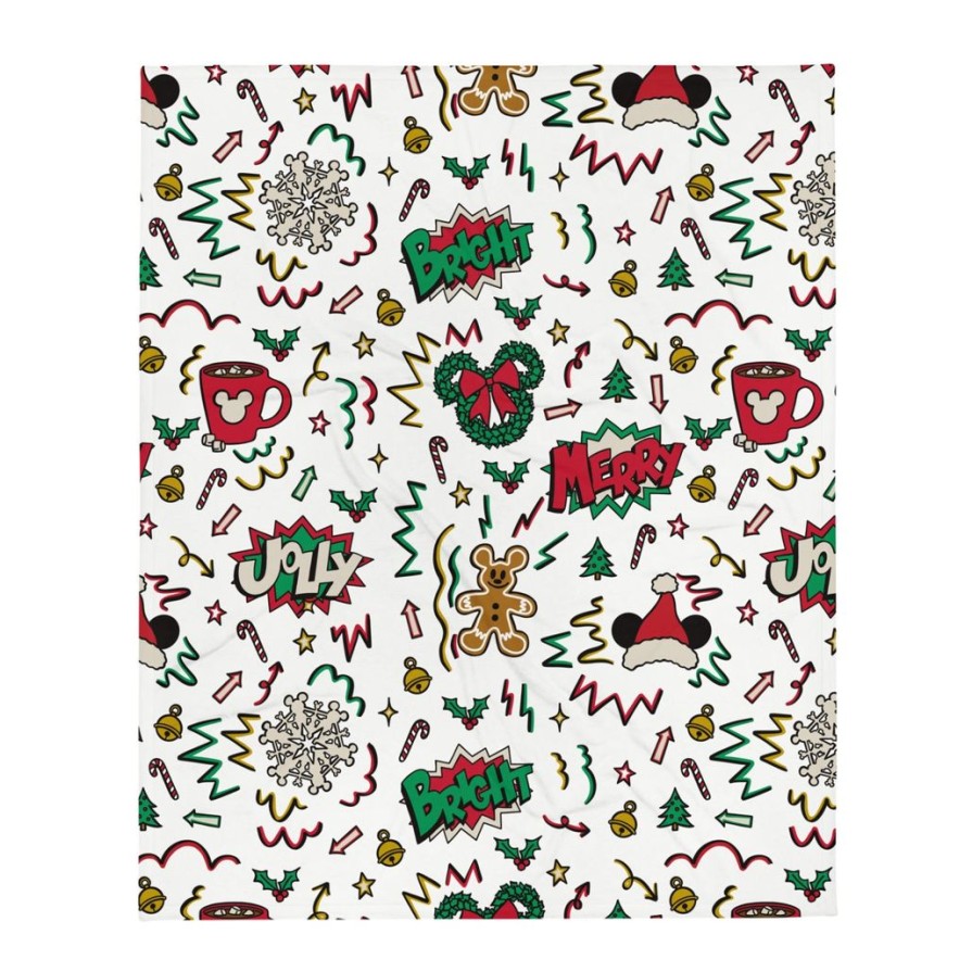 Home Goods Darling Dream Co. | Merry & Bright Doodles Blanket