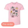 Clothing 14 to 21 Business Days Kid Tees | Princess Doodles Kids' Tee (Pre-Order)