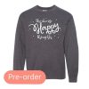 Clothing 14 to 21 Business Days Kid Sweatshirts | Thinking Happy Thoughts Kids' Crewneck (Pre-Order)