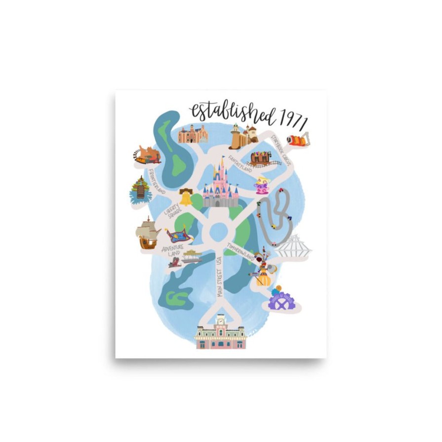 Home Goods Darling Dream Co. | Take Me To The Kingdom Print