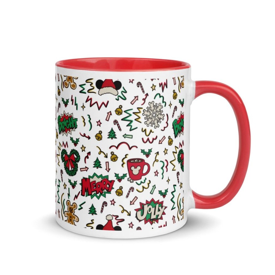 Home Goods Darling Dream Co. | Merry & Bright Doodles Mug