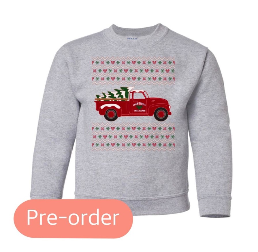 Clothing 14 to 21 Business Days Kid Sweatshirts | Merry Sweater Weather Kids' Crew (Pre-Order)