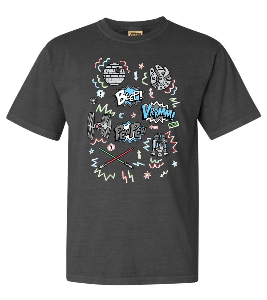 Clothing Darling Dream Co. Tees | Galaxy Doodles Tee