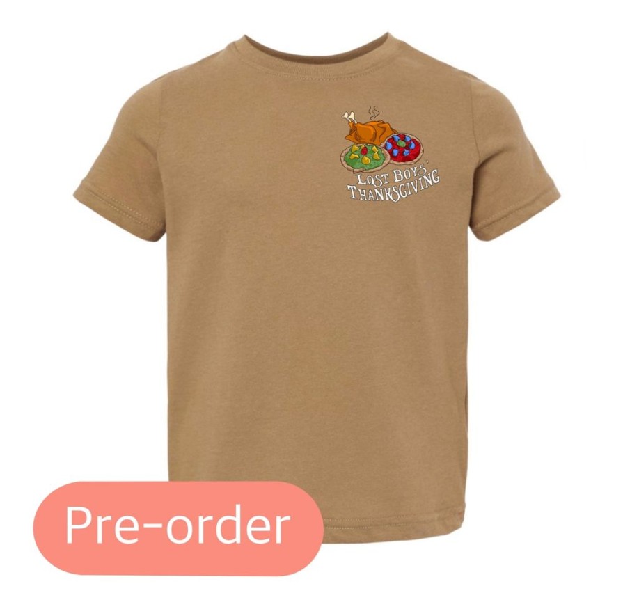 Clothing 14 to 21 Business Days Kid Tees | Lost Boys' Thanksgiving Kids' Tee (Pre-Order)