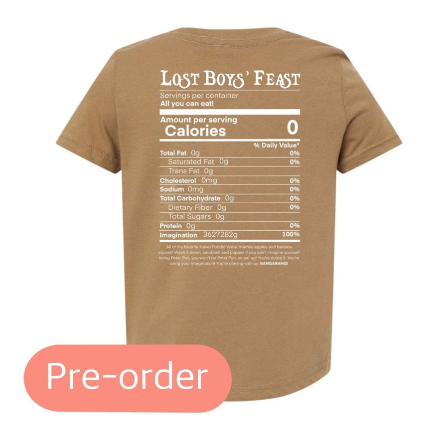 Clothing 14 to 21 Business Days Kid Tees | Lost Boys' Thanksgiving Kids' Tee (Pre-Order)