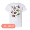 Clothing 14 to 21 Business Days Kid Tees | Hero Doodles Kids' Tee (Pre-Order)