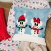 Home Goods Darling Dream Co. | Snowmen Pillow