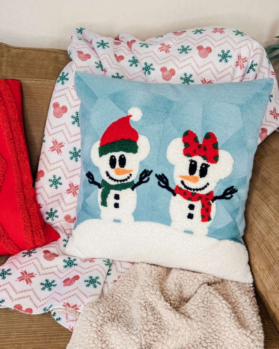 Home Goods Darling Dream Co. | Snowmen Pillow