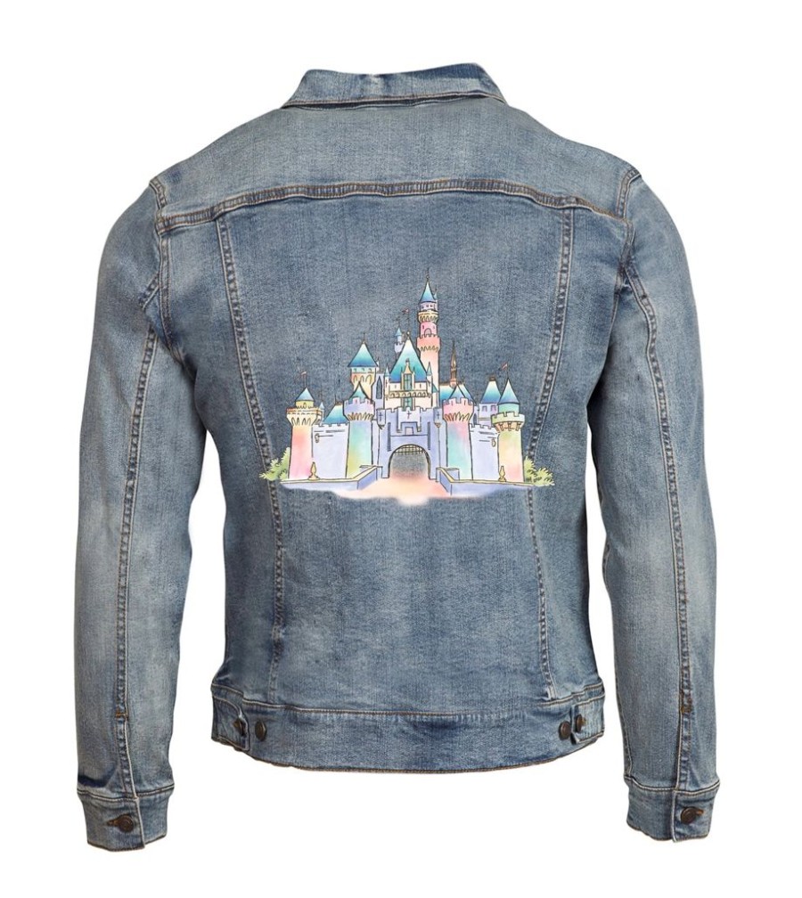 Clothing Darling Dream Co. Sweatshirts | Iridescent Castle Jean Jacket